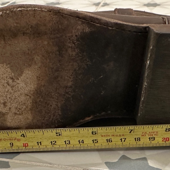 Frye Women's Billy Pull On Cowgirl Boot, Brown, Size 8.5 - Picture 16 of 16